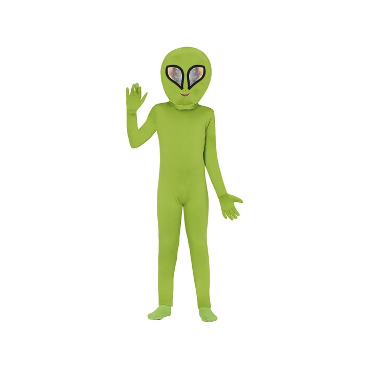 COSTUME ALIENO 10-12 ANNI