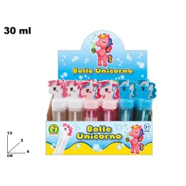 MINI TUBO BOLLE DI SAPONE UNICORNO