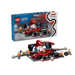 LEGO CITY PITSTOP MECCANICI FERRARI F1 6