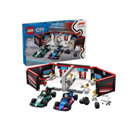 LEGO CITY GARAGE MERCEDES AMG-ALPINE F1