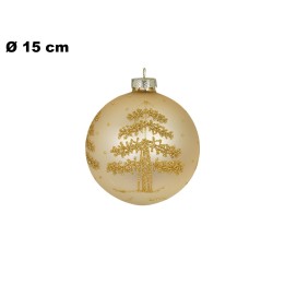 SFERA NATALIZIA 15 CM CON LED