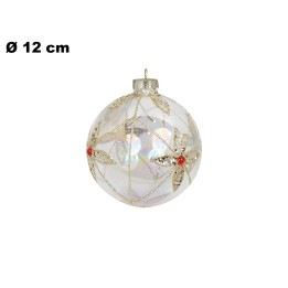 SFERA NATALIZIA 12 CM CON LED