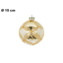 SFERA NATALIZIA 15 CM CON LED