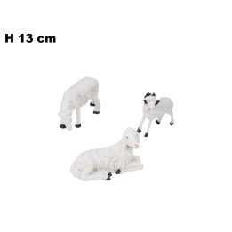 SET 3 PECORELLE 13 CM