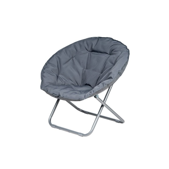 POLTRONA MOON 80X70X80 OXF.GRIGIO