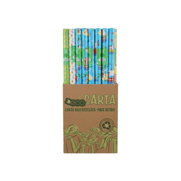 CARTA REGALO ECOCARTA ROTOLINI 2X0.70