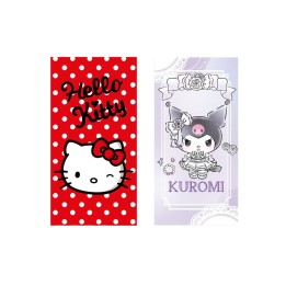 TELO MARE MICROFIBRA HELLO KITTY 70X140