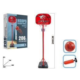 BASKET CON PIANTANA 206CM