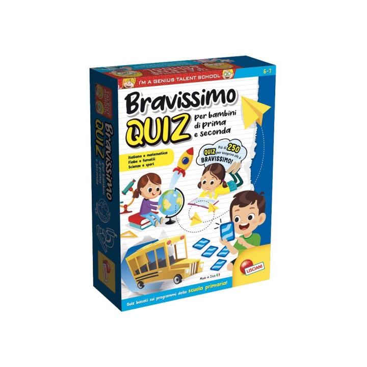 I'M A GENIUS BRAVISSIMO QUIZ