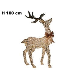 RENNA NATALIZIA 100 CM LUCE CALDA 480LED