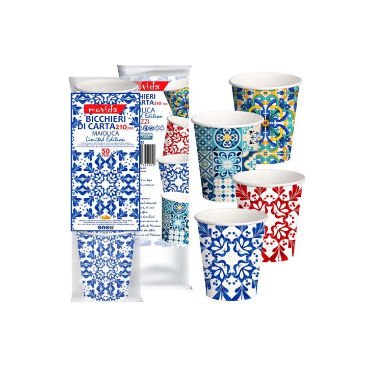 MOVIDA BICCHIERE ACQUA 210ML 50PZ VIETRI