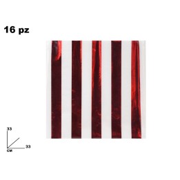 16 TOVAGLIOLI DECORATIVI NATALIZI 33x33