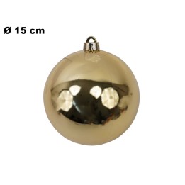 SFERA NATALIZIA DORATA 15 CM