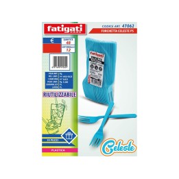 FORCHETTA 30PZ CELESTE