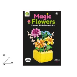 COSTRUZIONI MAGIC FLOWERS FIORI MISTI
