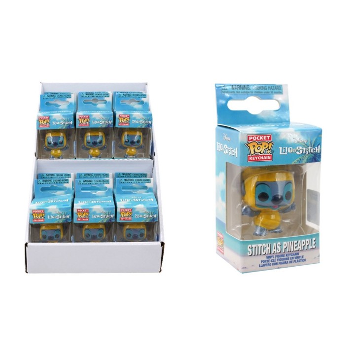 FUNKO POP KEYCHAIN DISNEY STITCH 87209