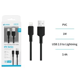 CAVO DATI A-L 3,4A 1M CB1791 NERO