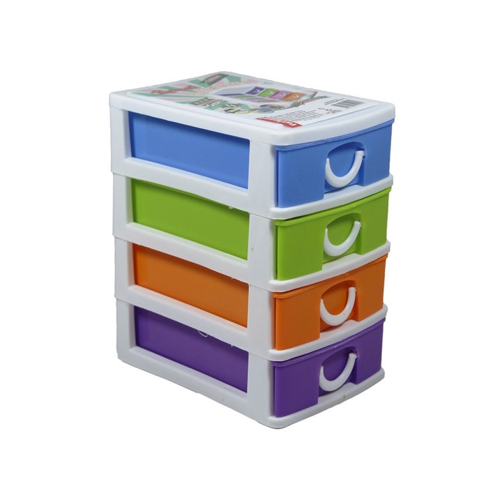 CASSETTIERA PLASTICA 4 CASSETTI
