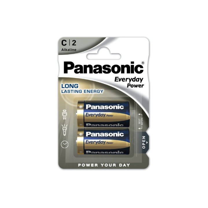 PANASONIC ALKALINA 2 MEZZA TORCIA