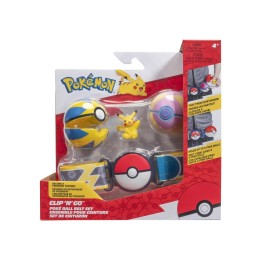 POKEMON CLIP N GO POKEBALL CINTURA PIKAC