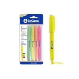 BLISTER 4 EVIDENZIATORI SLIM NEON
