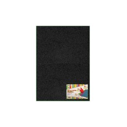FOGLIO GOMMA EVA GLITTER 40X60 2MM NERO