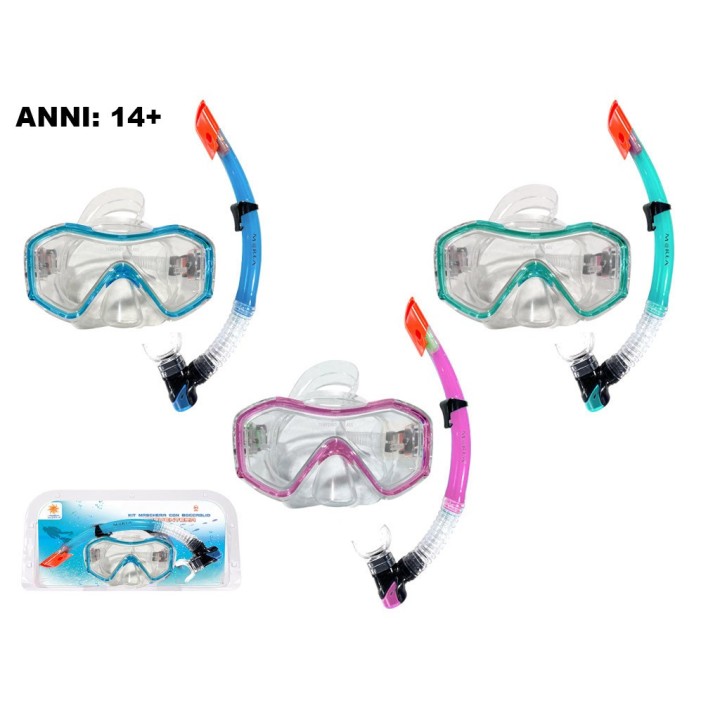 KIT MASCHERA FORMENTERA PVC