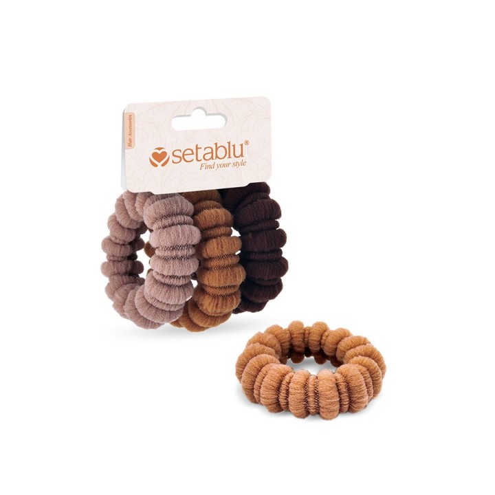 ELASTICI CAPELLI 3PZ VARI COLORI