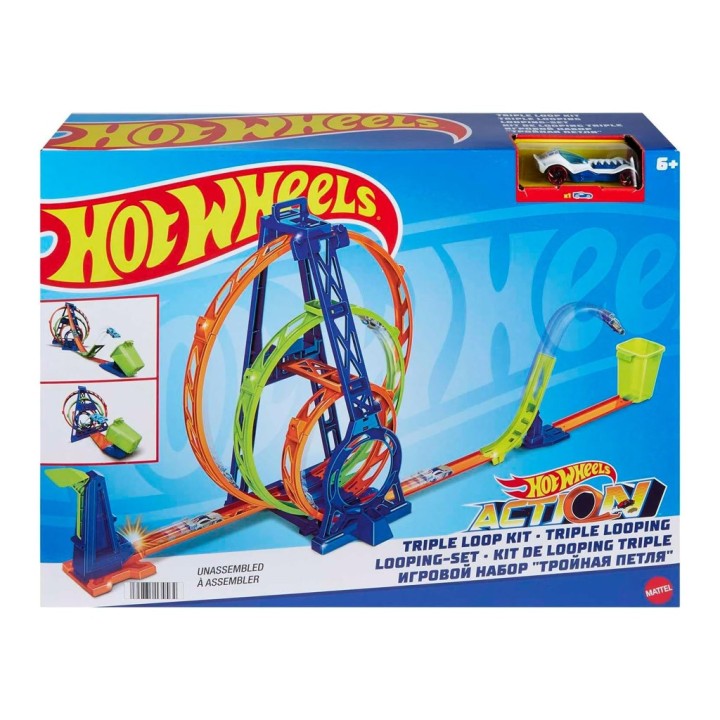 HOT WHEELS KIT TRIPLO LOOP HMX38