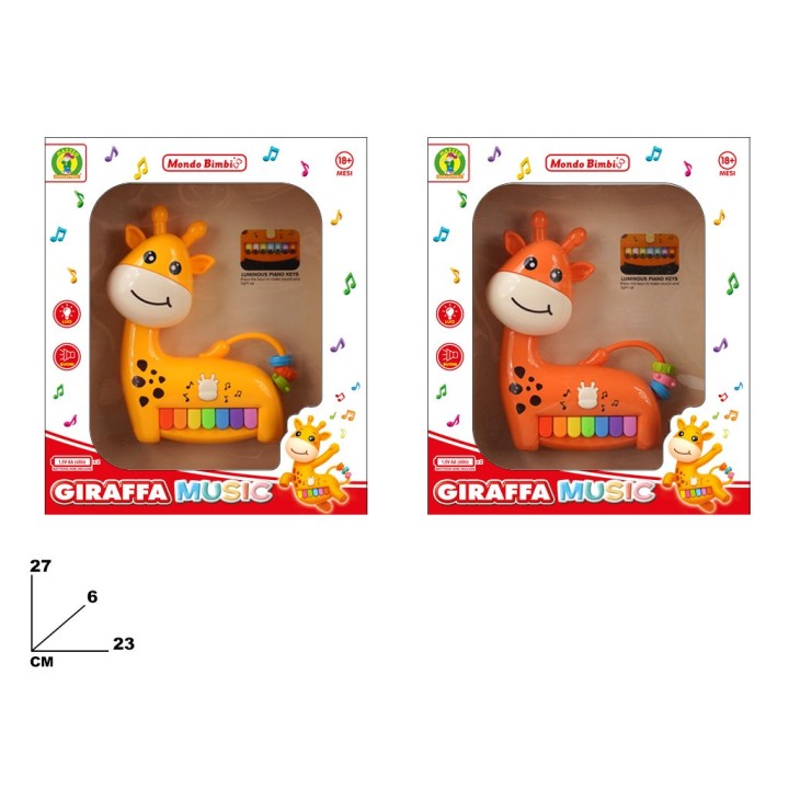 GIRAFFA MUSIC MONDO BIMBI