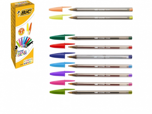 BIC PENNA CRISTAL MULTICOLOR