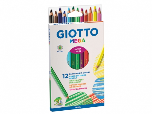 PASTELLI GIOTTO MEGA DA 12  F225600