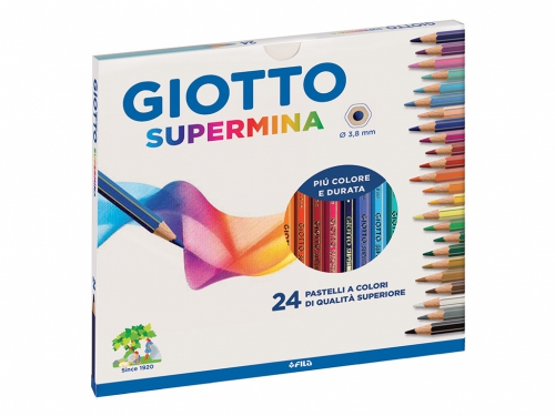 PASTELLI GIOTTO SUPERMINA DA 24