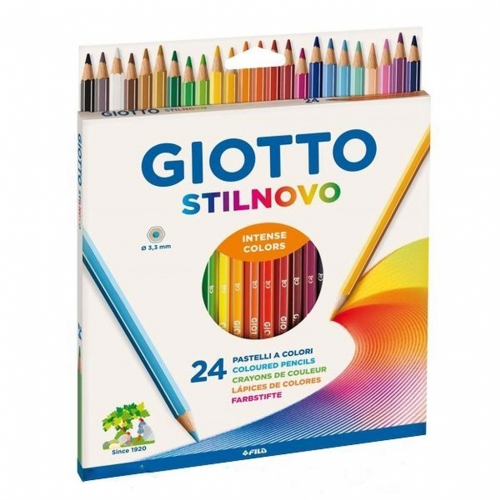 PASTELLI GIOTTO STILNOVO 24 ACQUARELLABI