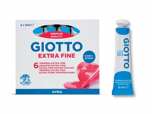 TEMPERA GIOTTO TUBETTO CYAN