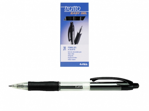 TRATTO EASY GEL NERO (10 PZ)