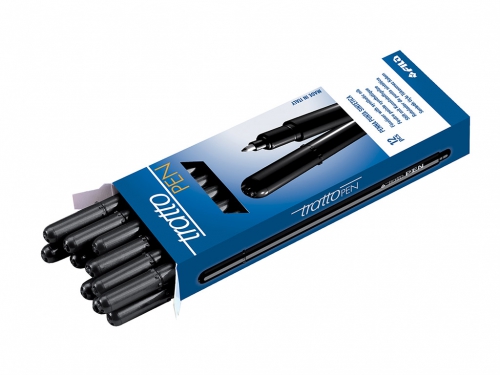 TRATTO PEN NERO  AST. DA 12 PZ. 830703