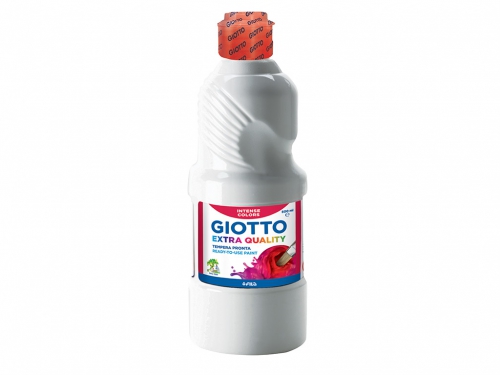 TEMPERA PRONTA FLAC. 500ML BIANCO