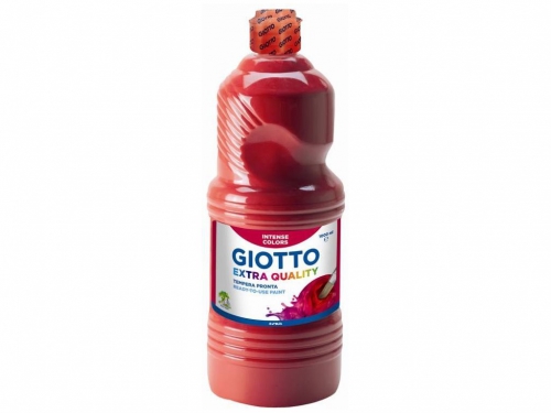 TEMPERA PRONTA GIOTTO FLAC.1000ML.ROSSO