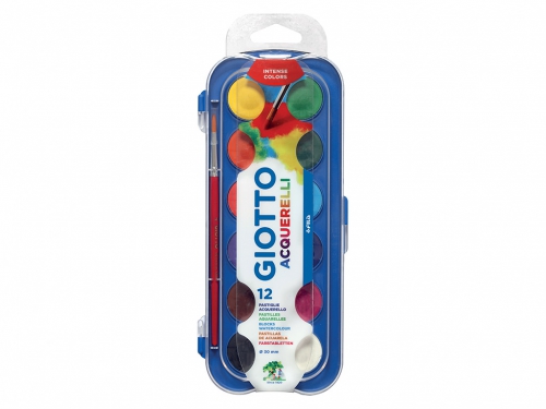 SCATOLA GIOTTO 12 ACQUERELLI 351200