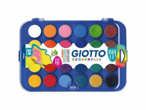SCATOLA GIOTTO 24 ACQUERELLI 332000