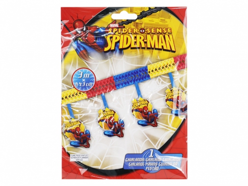 GHIRLANDA SPIDERMAN 3MT.