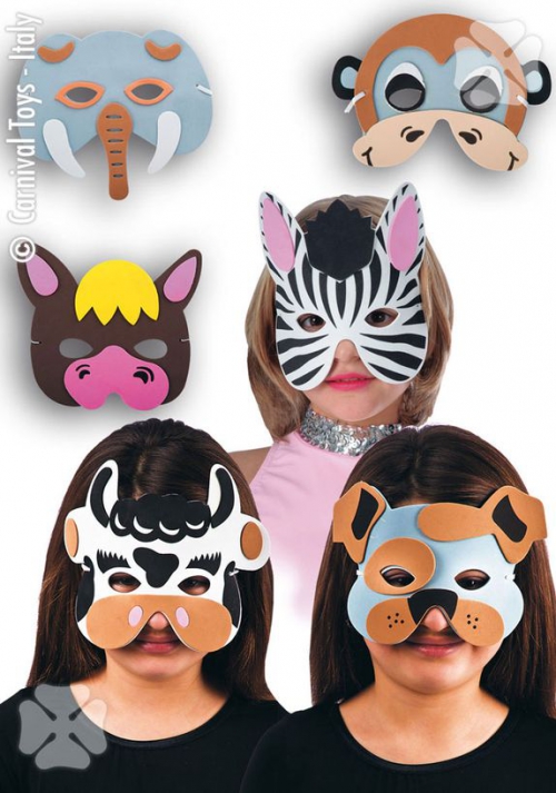 MASCHERA ANIMALETTO BIMBO IN EVA MOD.ASS