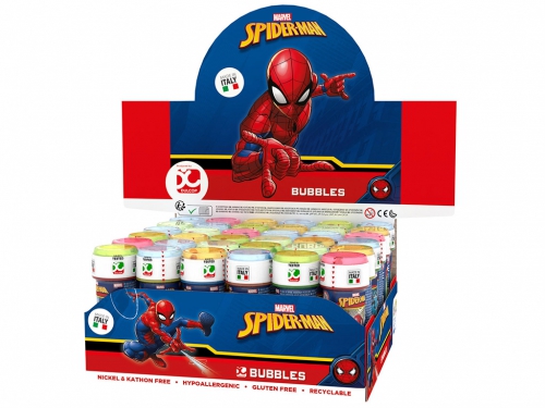 BOLLE DI SAPONE SPIDERMAN