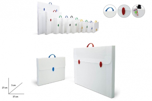 VALIGETTA POLIONDA 27X37,5X5 NEUTRO 0209
