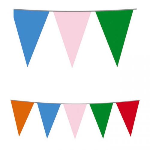 FESTONE BANDIERE PVC MULTICOLOR 10M.