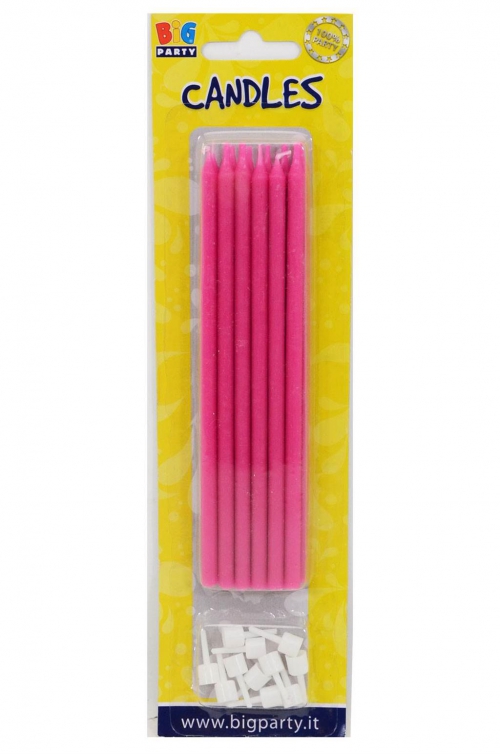12 CAND.MATITE+SUPP. FUXIA  71009