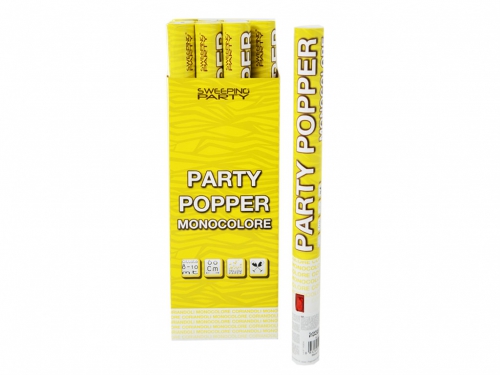 TUBO CON BOTTONE 60CM COLORE GIALLO