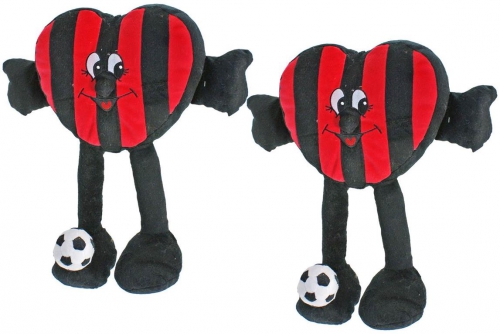 CUORE CON PALLA ROSSONERO