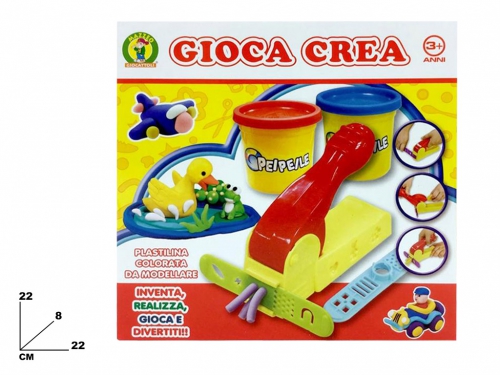 PLASTILINA GIOCA E CREA